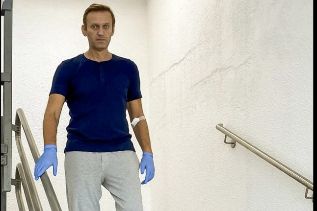 Navalny 'very grateful' for Merkel visit at Berlin hospital
