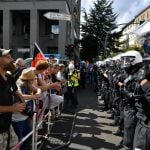 Germany warns coronavirus protests ‘hijaked’ by far-right