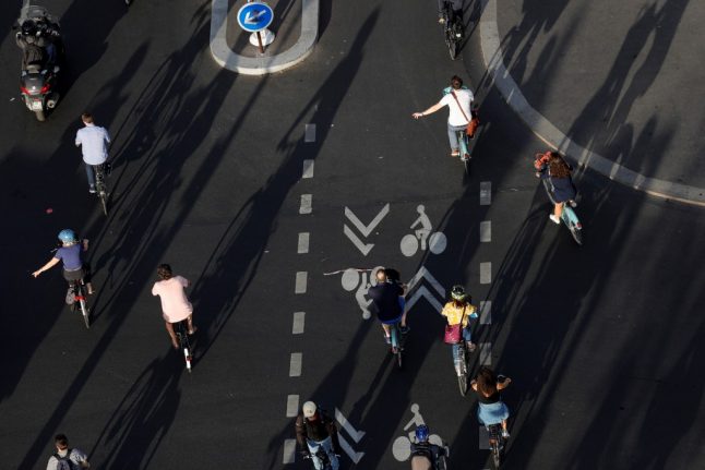 Paris to keep new cycle lanes beyond pandemic