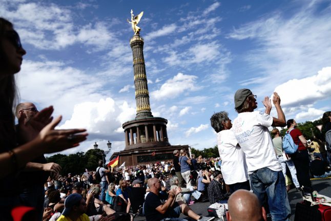 Three-quarters of Germans 'don't support coronavirus protests'