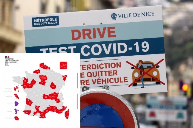 UPDATE: Where are France's 42 coronavirus 'red zones'?