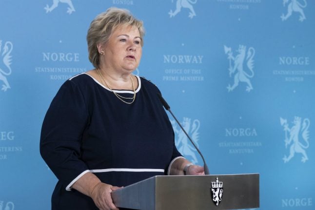 Norway PM Solberg rules out Swedish exemption to coronavirus border rules