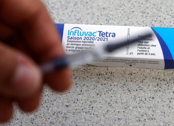 Denmark gives 120,000 influenza vaccinations in two weeks