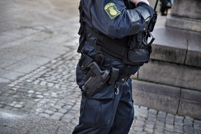 Why is Denmark’s police asking for new service weapons?