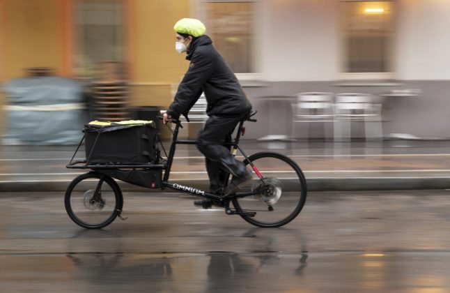 Why are bike couriers delivering coronavirus tests in Austria?