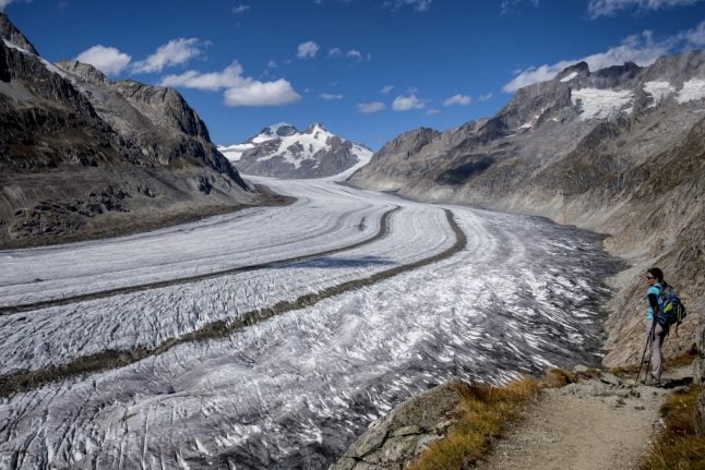 Switzerland's shrinking glaciers hit by record-low snow accumulation