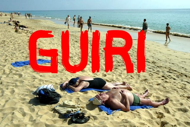 guiri spanish word foreigners