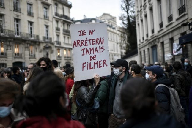 Protests over security law as France reels from police violence
