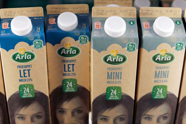 Danish company to scrap plastic caps from millions of organic milk cartons