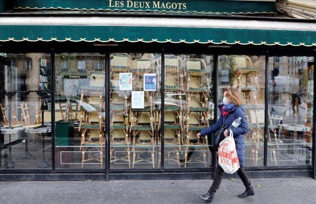 French economy projected to shrink by 9-10 percent in 2020