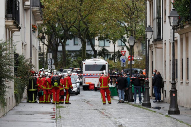 France charges four over attack on former Charlie Hebdo offices