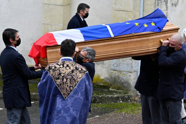 French ex-president Giscard laid to rest in low-key ceremony