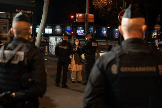 What are the rules under France's new nationwide curfew?