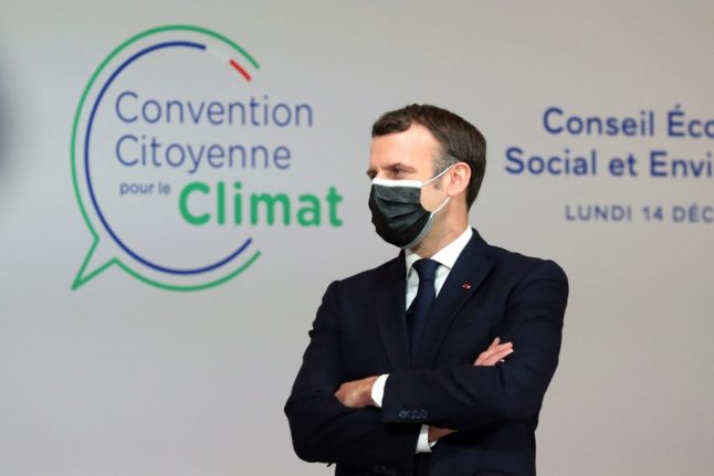Macron plans referendum to include climate change fight in France's constitution