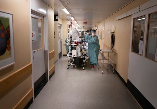 For first time since spring, more than half of Sweden’s ICU patients have Covid-19