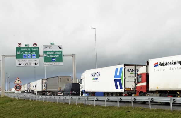 Thousands of trucks mass at Dover in cross-Channel chaos