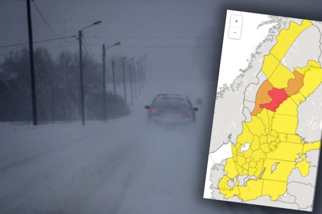 'Stay at home' – Sweden issues RED snow alert for first time in a decade