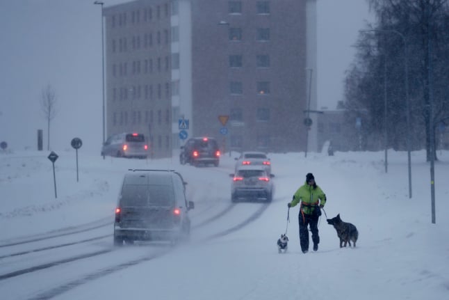 SNOW CHAOS: Thousands without power after icy spell grips Sweden