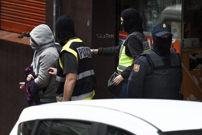 Three suspected jihadists held in Barcelona