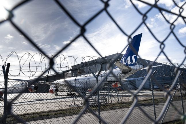Airline SAS halves number of departures from Copenhagen