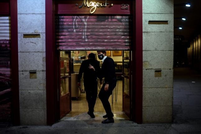 'No guests at home': Madrid tightens restrictions with new curfew and more confined zones