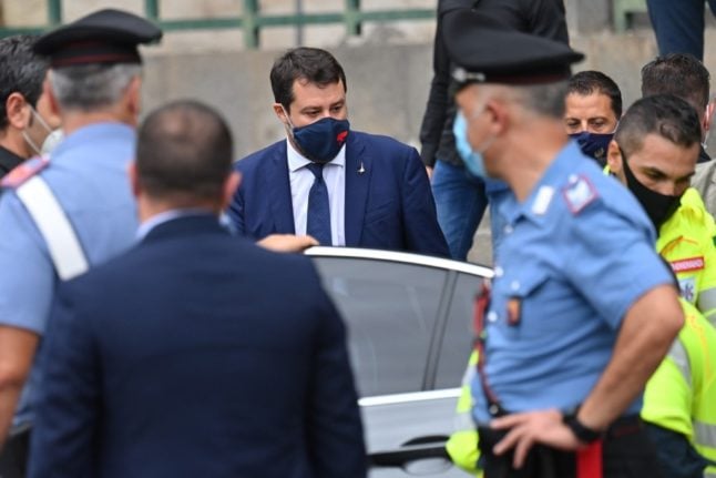 'I'm proud of what I did': Far-right Italian leader in court for blocking migrants