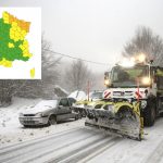 Weather warning: Ten départements in France put on snow alert