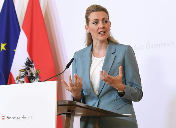 Austrian minister steps down over plagiarism accusations