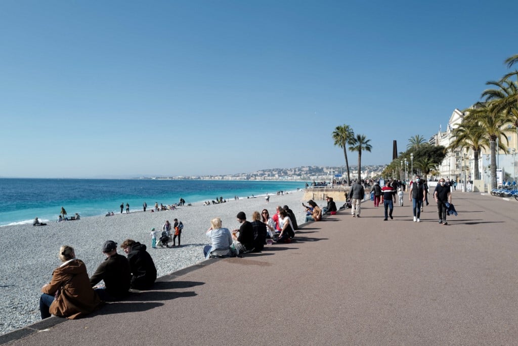 Nice and parts of French Riviera impose weekend lockdown as Covid cases soar