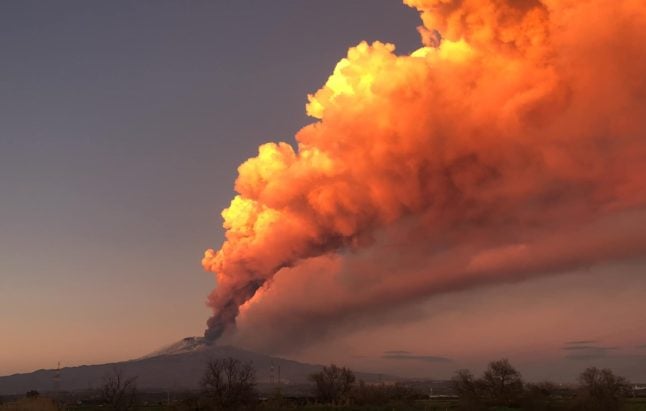 IN PHOTOS: A month of spectacular eruptions at Sicily's Mount Etna