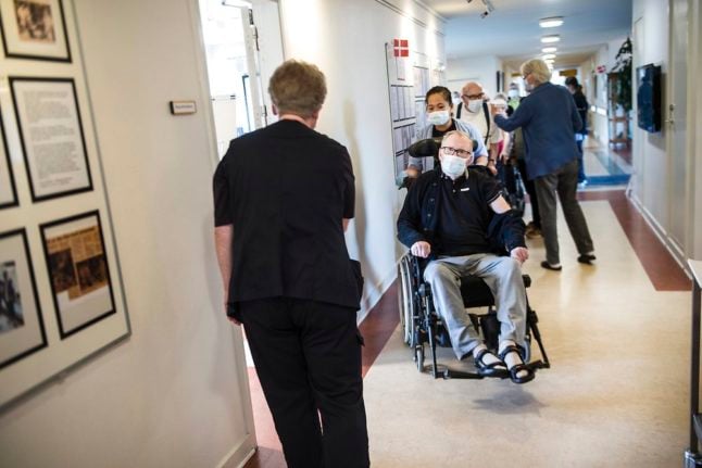 Number of Covid-19 cases and tests falls at Danish care homes