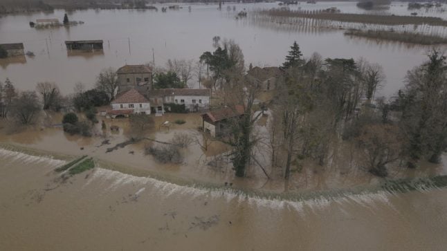 Natural disaster to be declared after floods in south west France