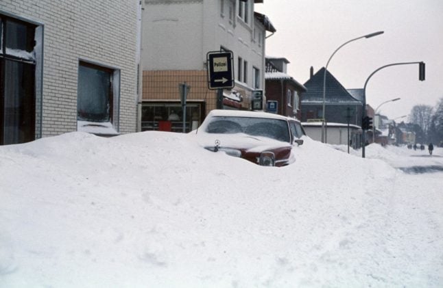 What happened during Germany's 'catastrophic winter' of 78/79?