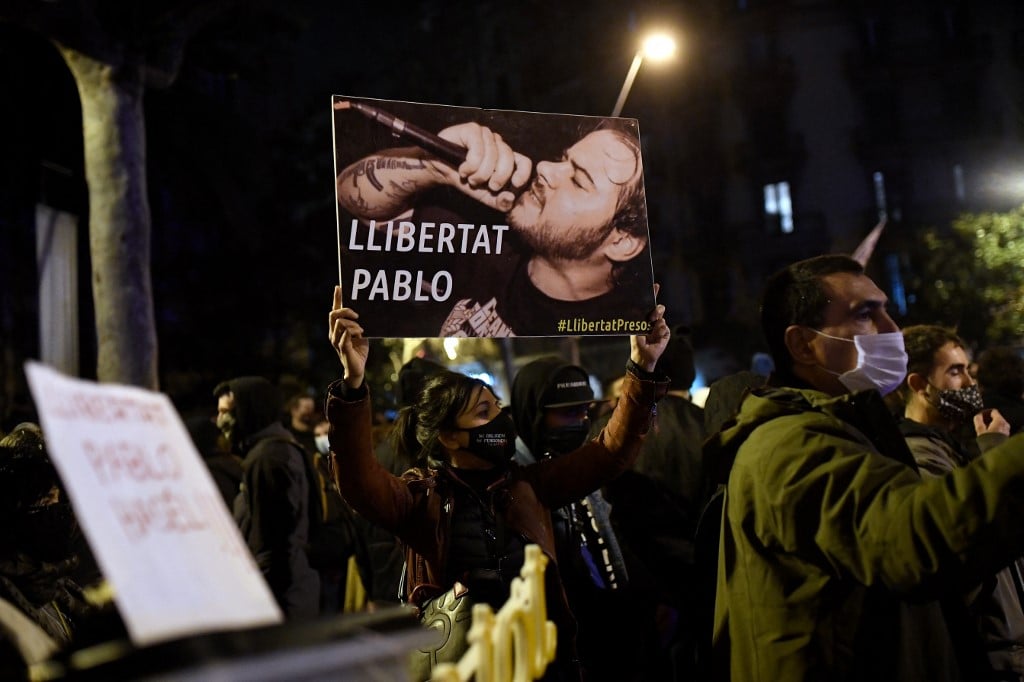 Spain to rethink free speech laws after rapper jailed for insulting Crown