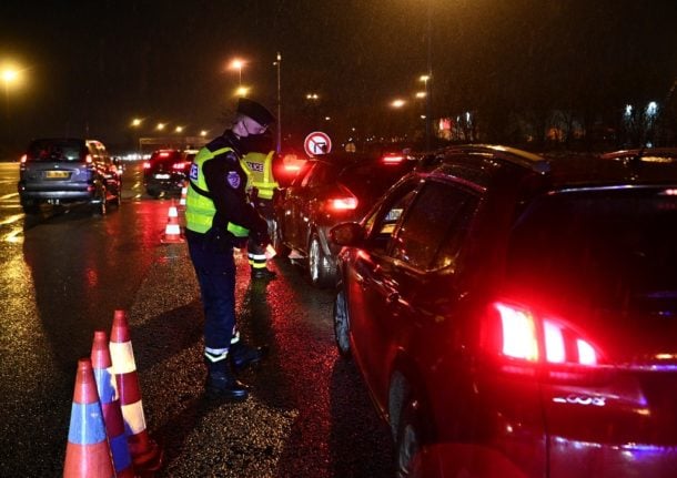 France ramps up curfew controls as police carry out more than 600,000 checks