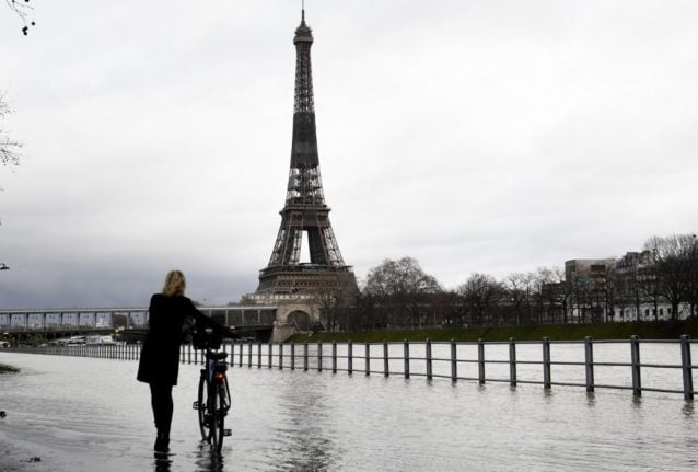 IN PICTURES: Seine floods in Paris as France faces further storms