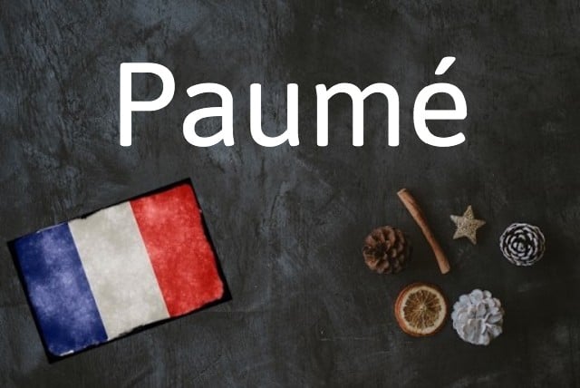 French word of the day: Paumé