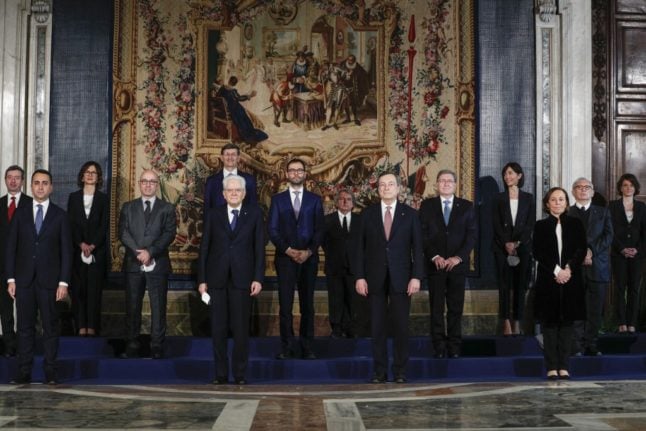 These are Italy's new ministers under Mario Draghi
