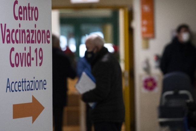 Italy says diplomats and Italians who live abroad can get vaccinated without a health card