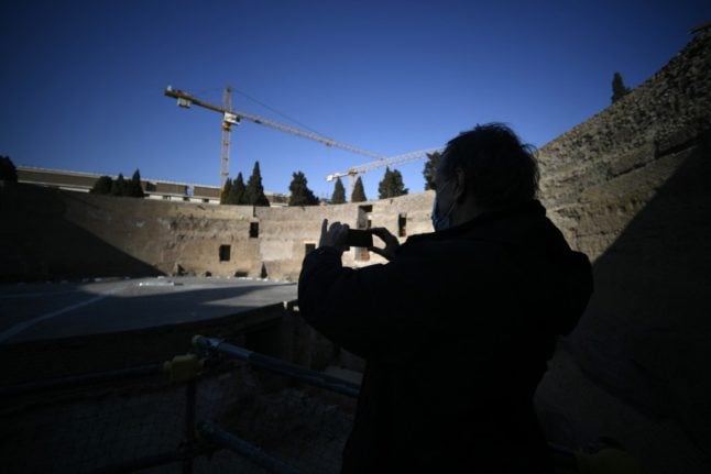 IN PHOTOS: Italy reopens 'forgotten' mausoleum of Roman emperor Augustus