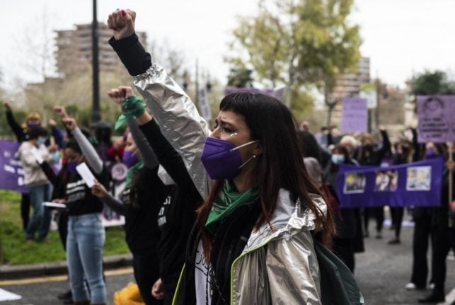 Women’s Day demos held across Spain but banned in Madrid