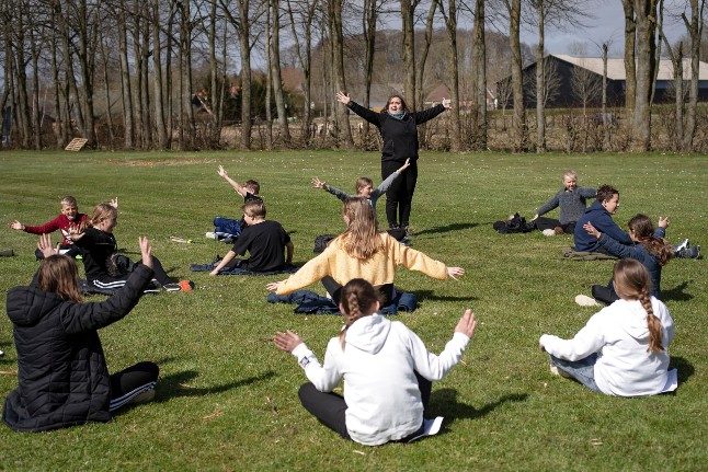 Older pupils across Denmark to return to school for outdoor lessons
