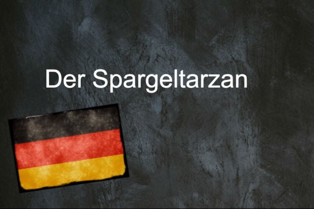 German word of the day: Der Spargeltarzan
