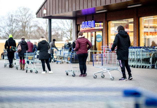 German supermarket Aldi sells out of home tests hours after they go on sale
