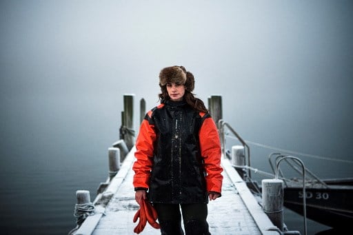 IN PICTURES: Meet Sweden's only female oyster diver