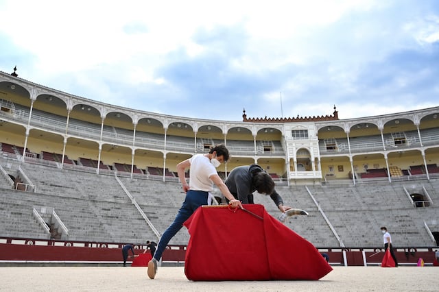 How the pandemic has put the careers of Spain’s trainee bullfighters on hold