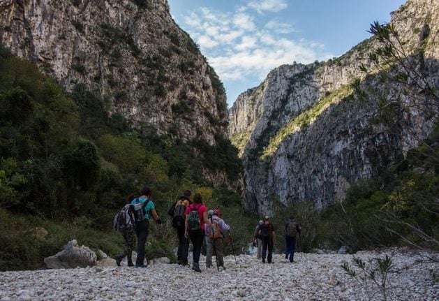 Hiking in Valencia might be banned. 
