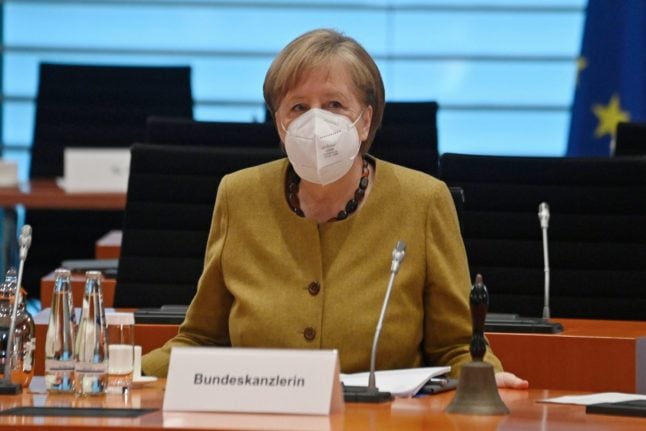 'I'm delighted': Merkel receives AstraZeneca jab