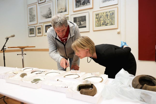 IN PICTURES: Swedish orienteering enthusiast finds rare Bronze Age treasure