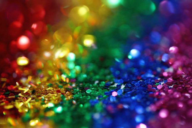 Rainbow glitter. Switzerland will hold a vote on same-sex marriage. Photo: Photo by Sharon McCutcheon on Unsplash